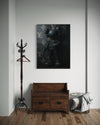 BLACK KAWS CANVAS 