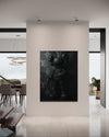BLACK KAWS CANVAS 
