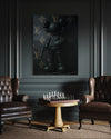 BLACK KAWS CANVAS 