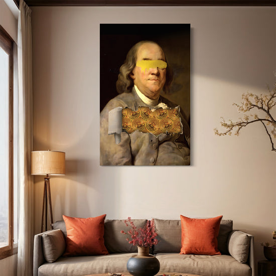 Benjamin Bitcoin Canvas - Blanq Canvas