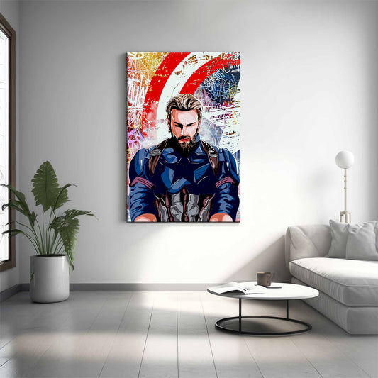 Captain America Canvas 