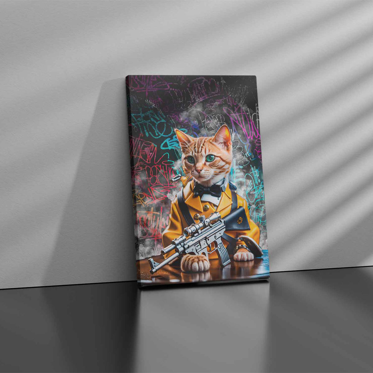 Cat Spy Canvas 