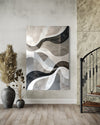 Clouded Reflections Abstract Canvas