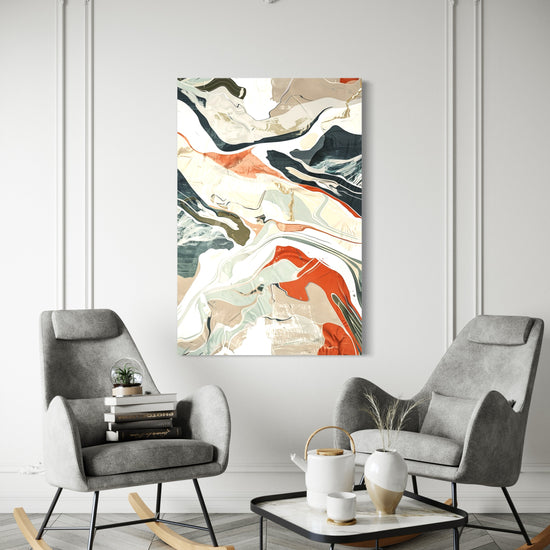 Colorful Blast Abstract Canvas