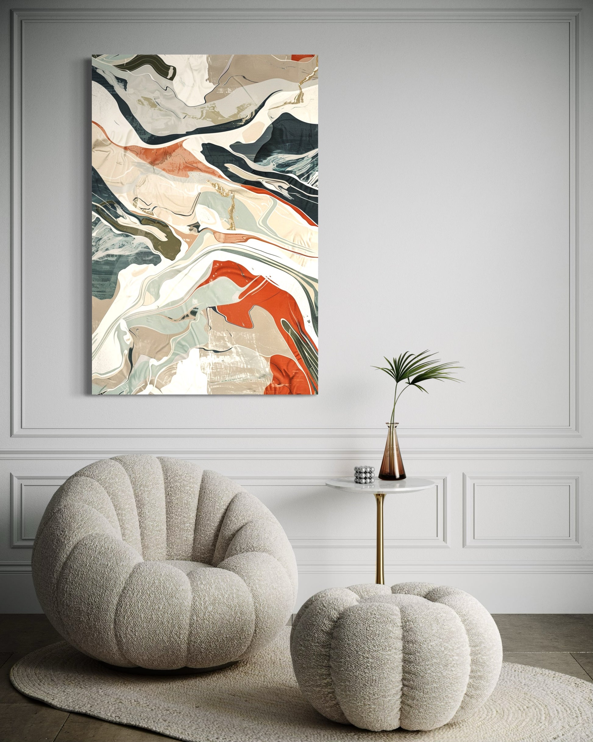 Colorful Blast Abstract Canvas