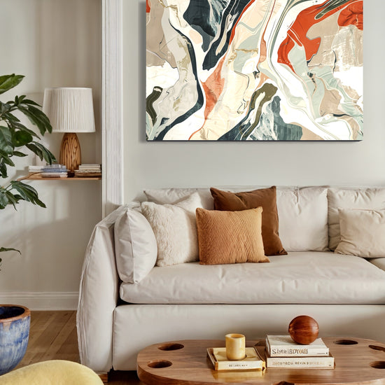 Colorful Blast Abstract Canvas