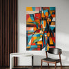 Colour Burst Abstract Canvas - Blanq Canvas
