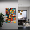 Colour Burst Abstract Canvas - Blanq Canvas