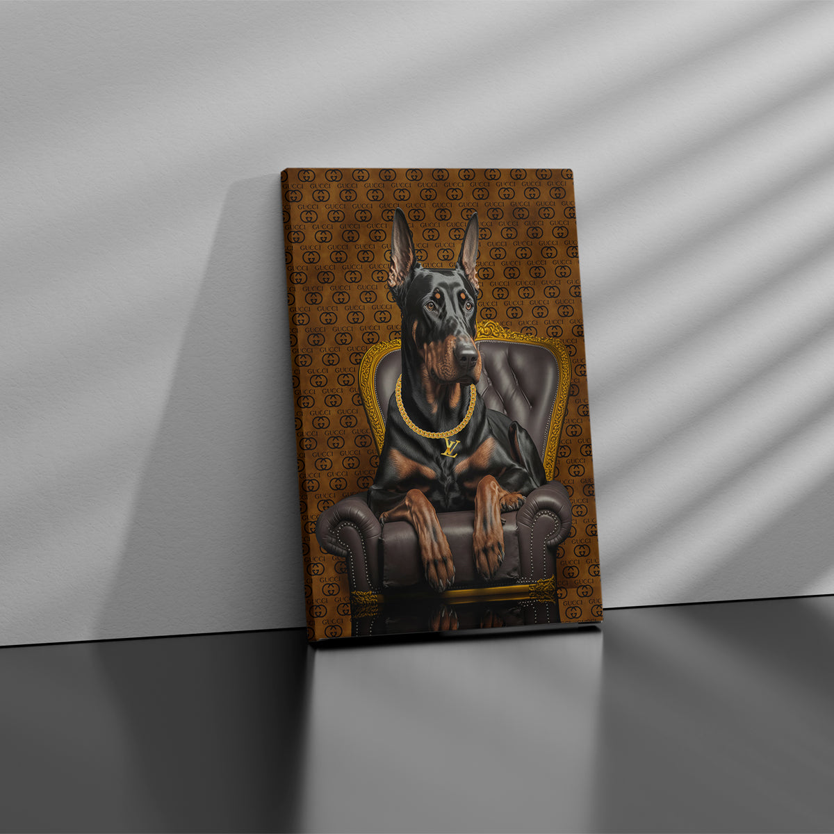 Doberman Canvas 