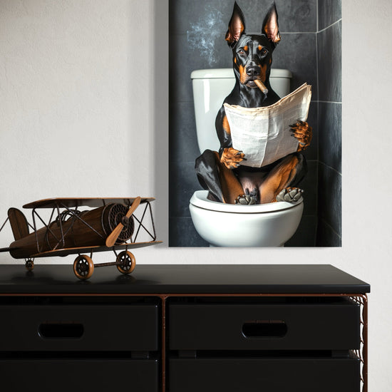 Doberman Canvas - Blanq Canvas