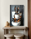 Doberman Canvas - Blanq Canvas