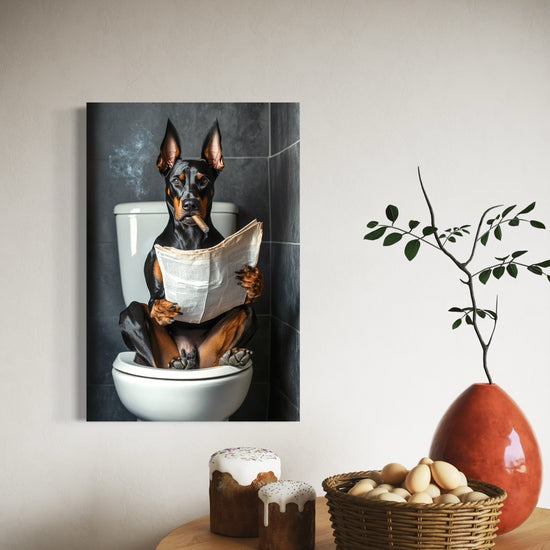 Doberman Canvas - Blanq Canvas