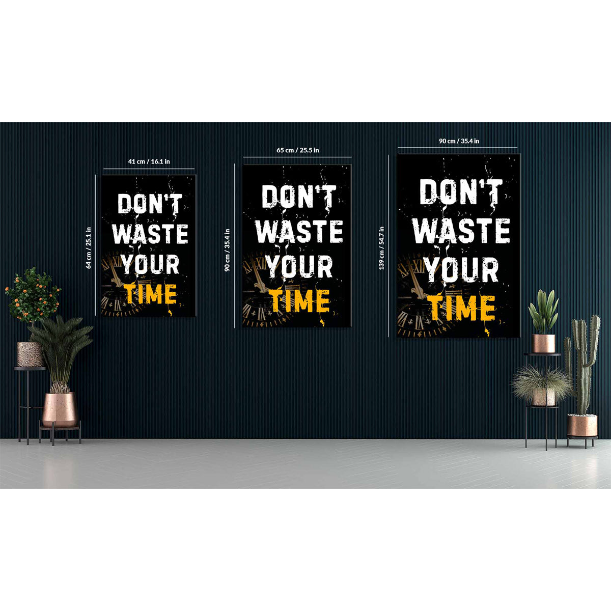 Dont Waste Your Time Canvas 