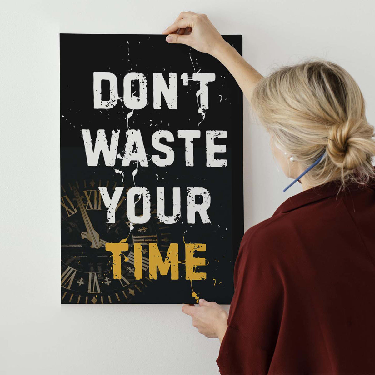 Dont Waste Your Time Canvas 