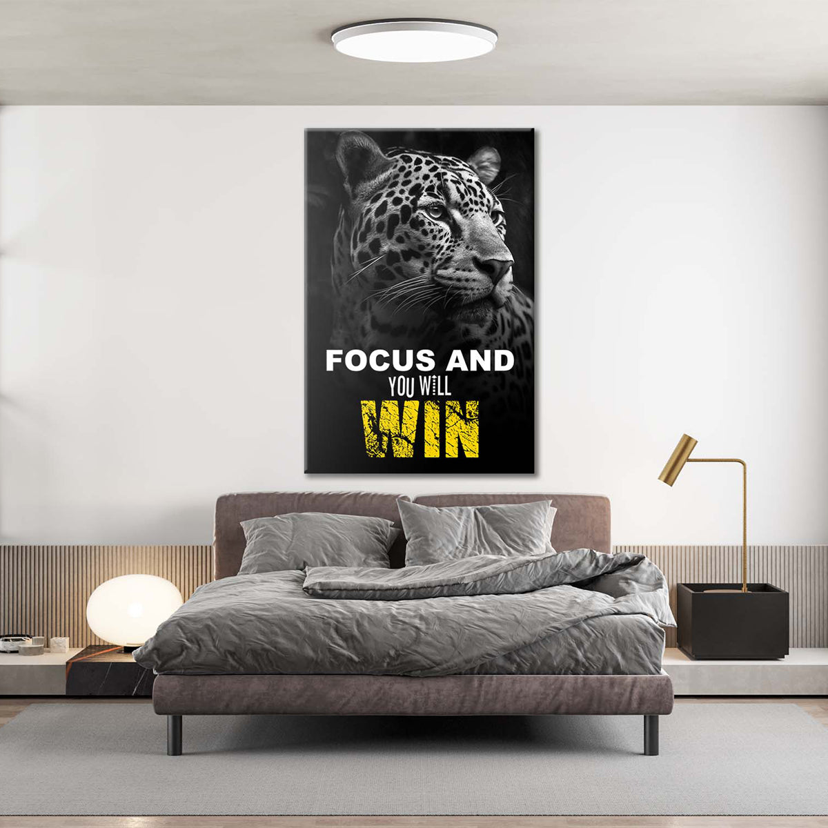 Focus And You Will Win Canvas 