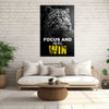 Focus And You Will Win Canvas 