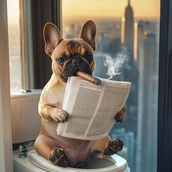 French Bull Dog Canvas