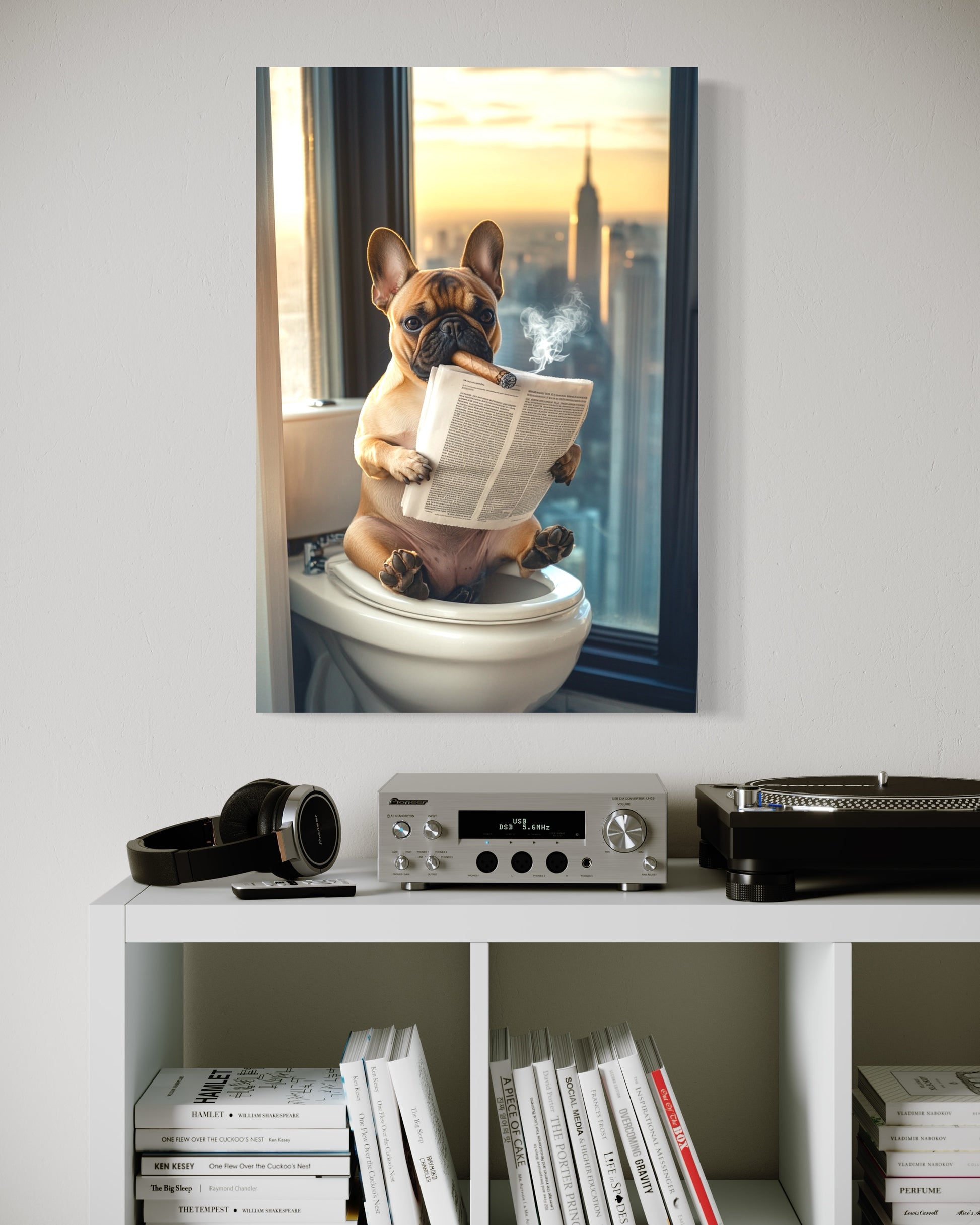 French Bull Dog Canvas