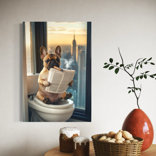French Bull Dog Canvas - Blanq Canvas