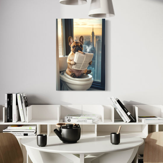 French Bull Dog Canvas - Blanq Canvas