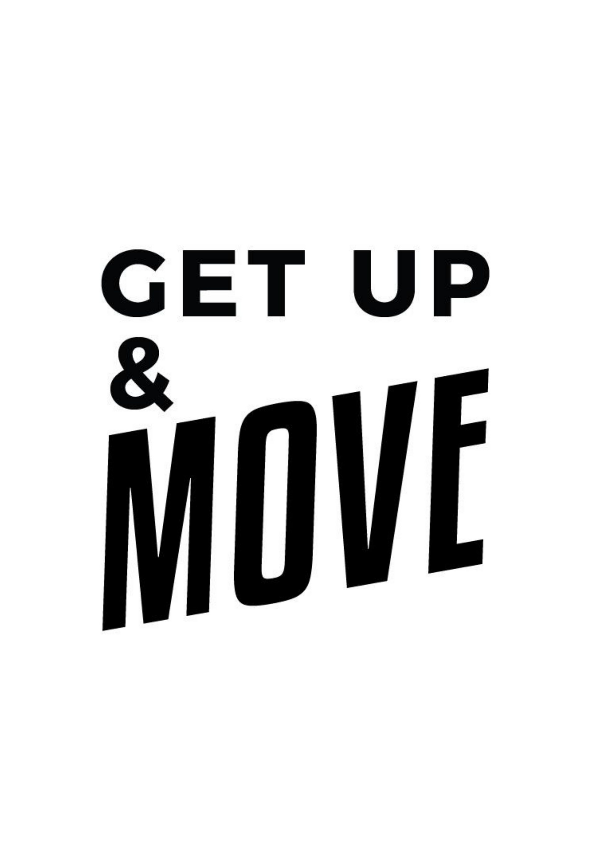 Get Up & Move Canvas