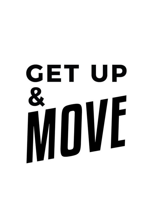 Get Up & Move Canvas
