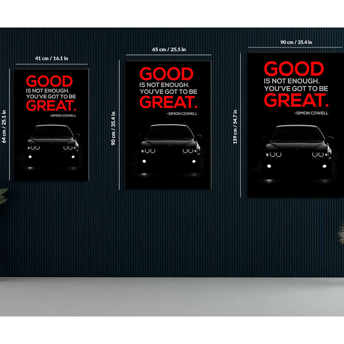 Good Is Not Enough Canvas 