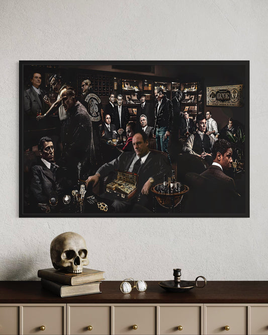 The Gangster Party V2 Canvas-US