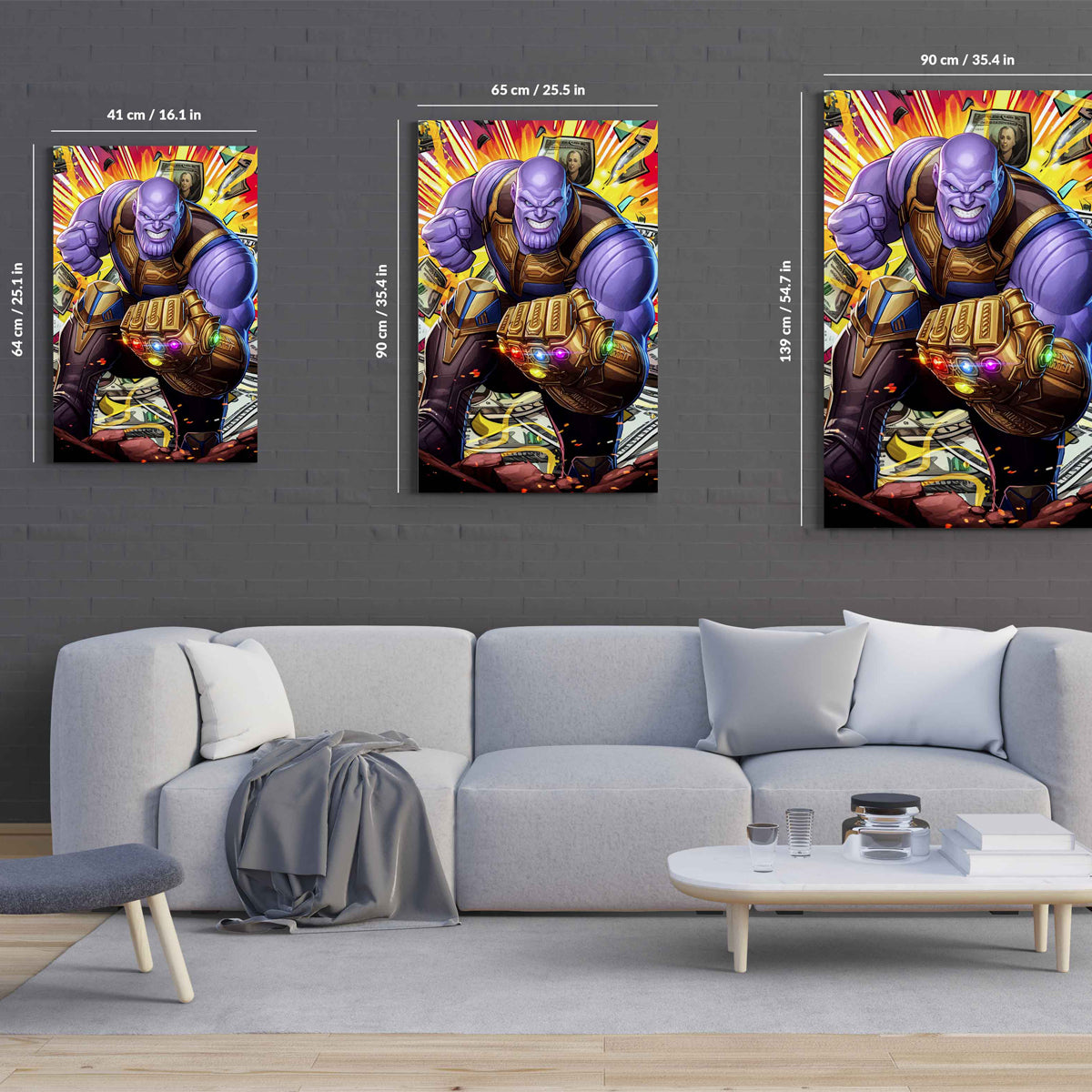 Infinity Stones Canvas 
