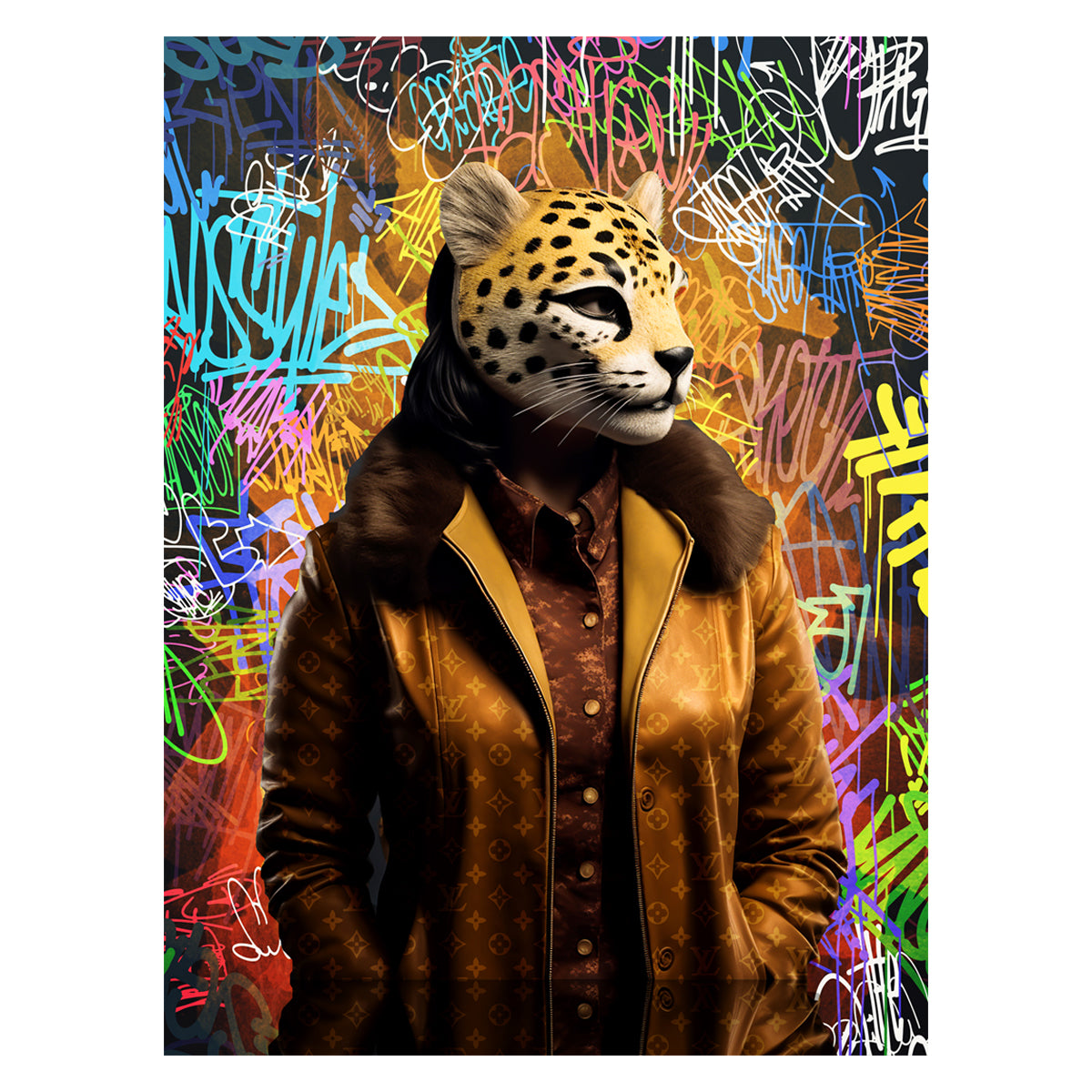 Leopard LV Canvas 