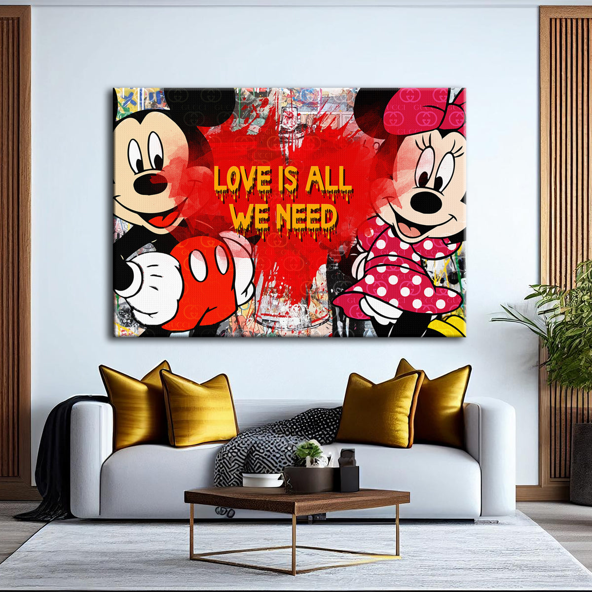 Love Is All We Need Canvas 