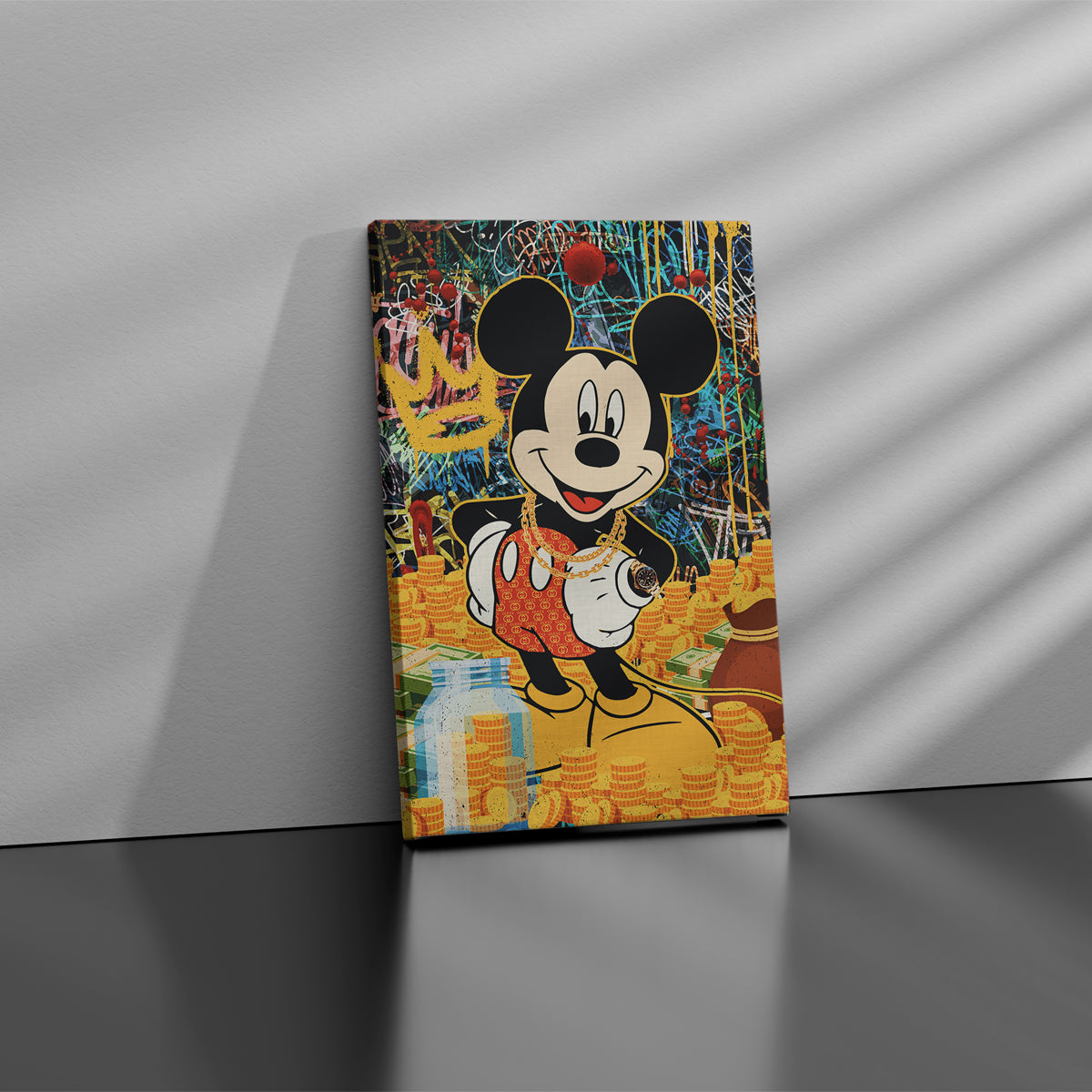 Millionaire Micky Canvas 