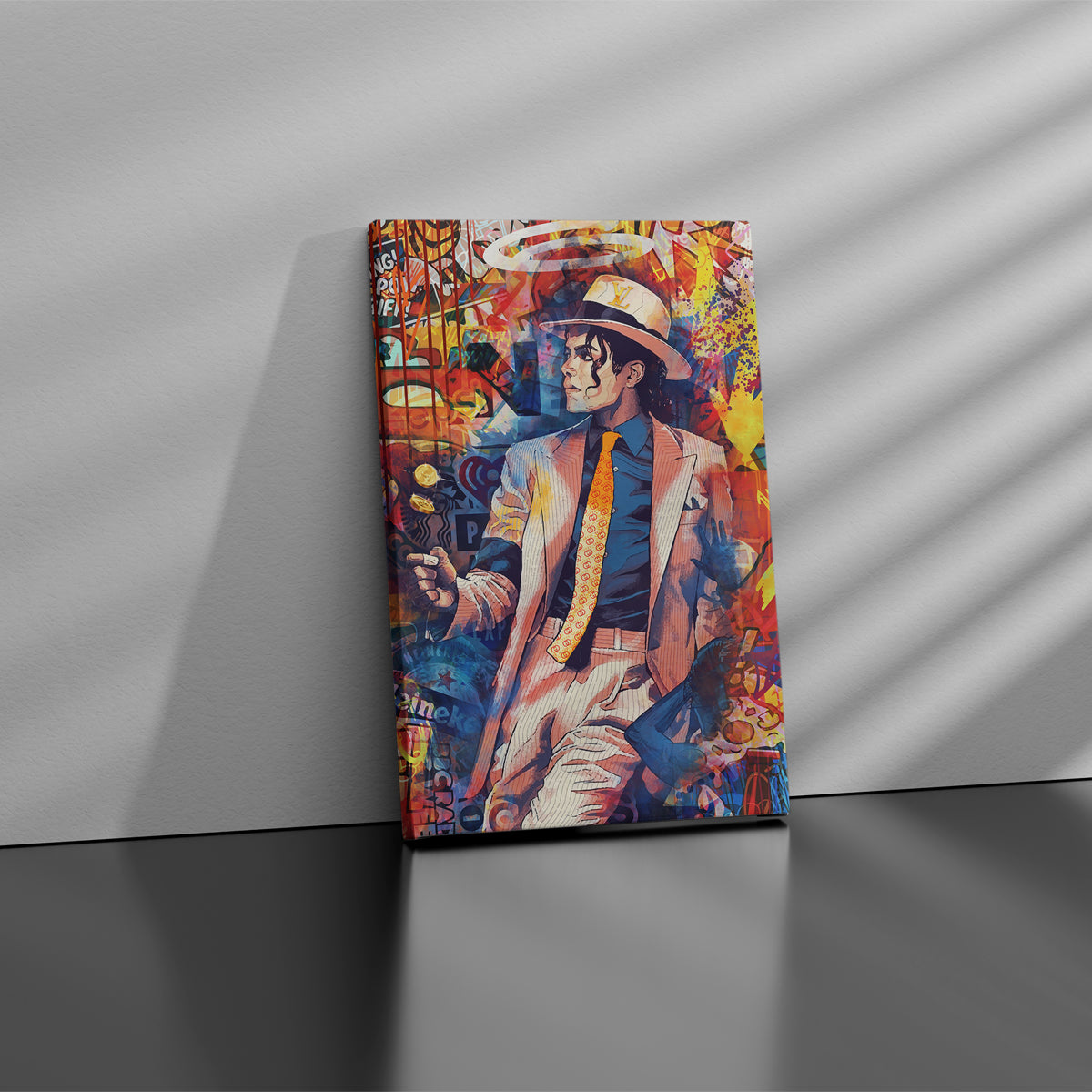 Mj Graffiti Canvas 
