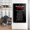 Money Is Like Love Canvas 