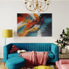 Mystic Hues Abstract Canvas