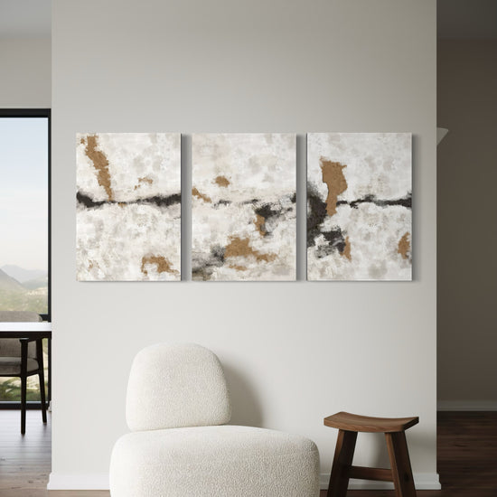 Neutral Narratives Set Of 3 Wall Art 