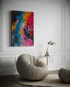 Paint Splatter Abstract Canvas - Blanq Canvas