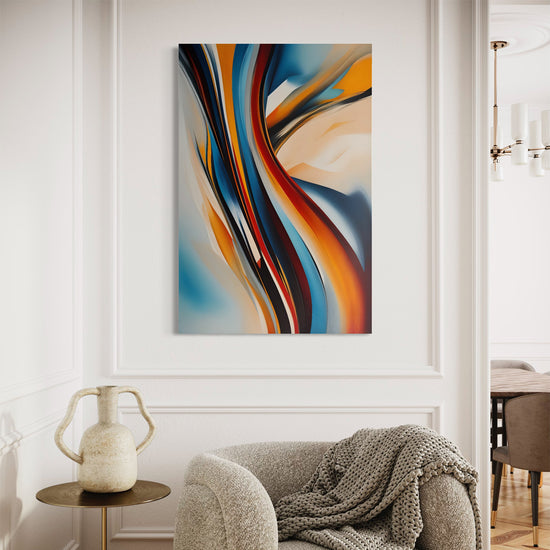 Rainbow Reverie Abstract Canvas