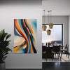Rainbow Reverie Abstract Canvas - Blanq Canvas