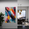 Rhapsody in Color Abstract Canvas - Blanq Canvas