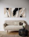 SOFT SHADOWS SET OF 3 WALL ART 