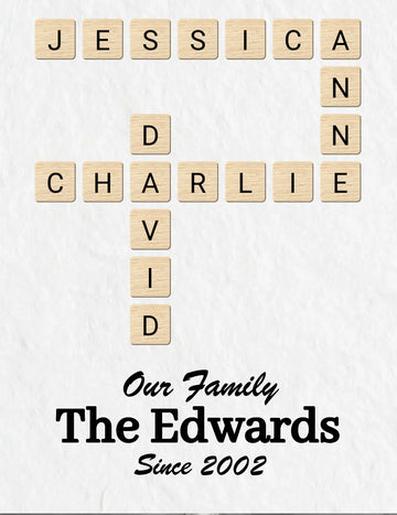Scrabble Canvas