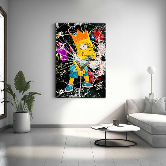 Simpson Cracked Canvas 