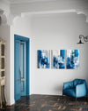 Skybound Splatter Set of 3 Wall Art