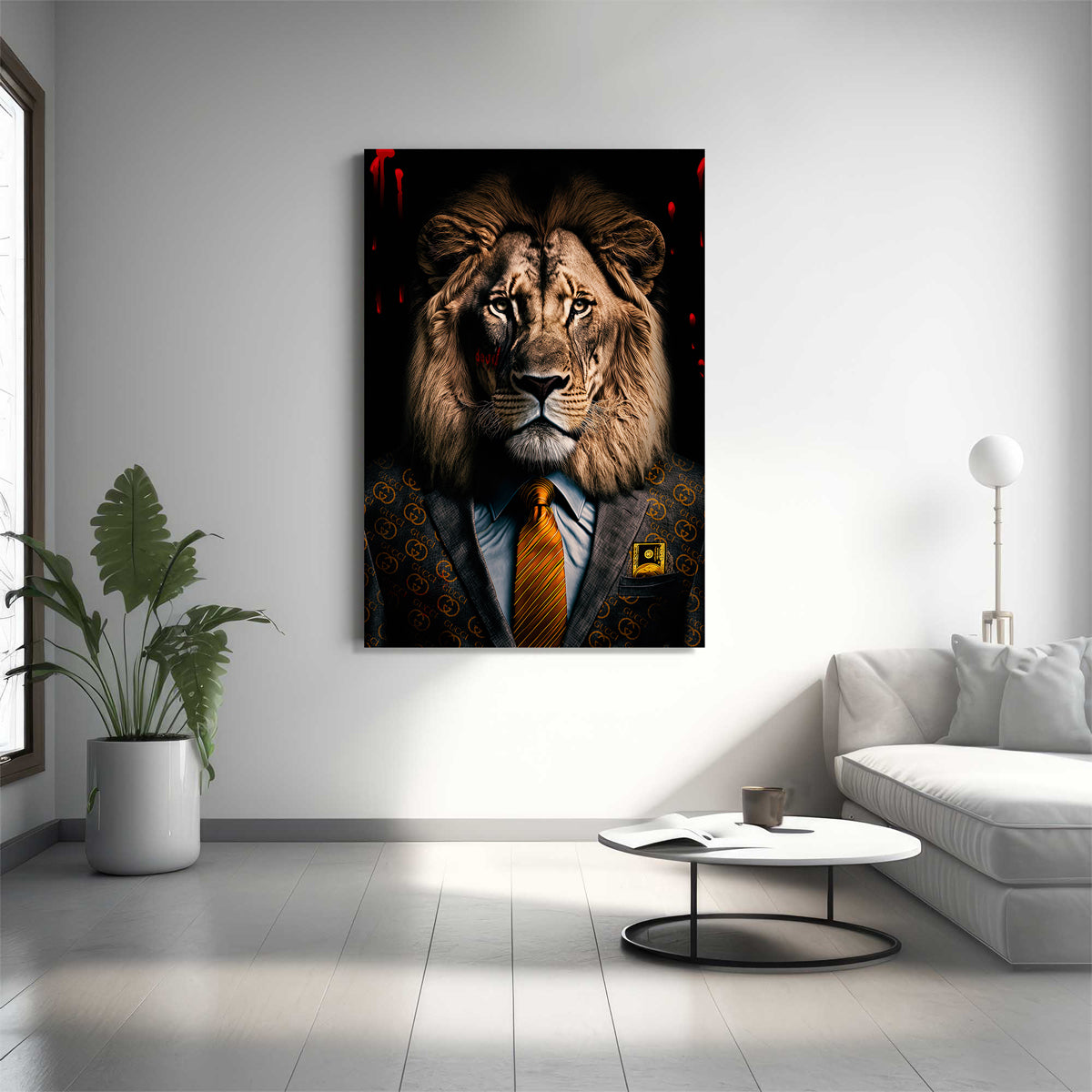 Smart Lion Canvas 