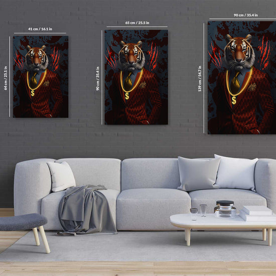 Smart Tiger Canvas 