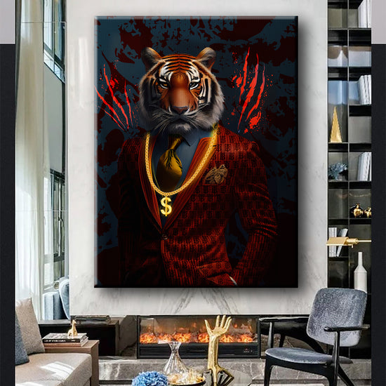 Smart Tiger Canvas 