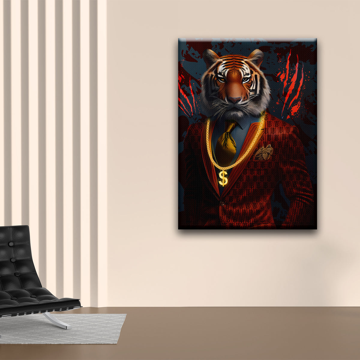 Smart Tiger Canvas 
