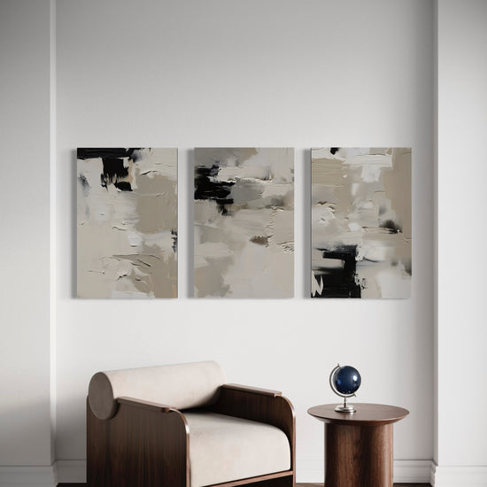 TIDAL DUST SET OF 3 WALL ART 