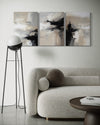 TRANQUIL DRIFT SET OF 3 WALL ART 